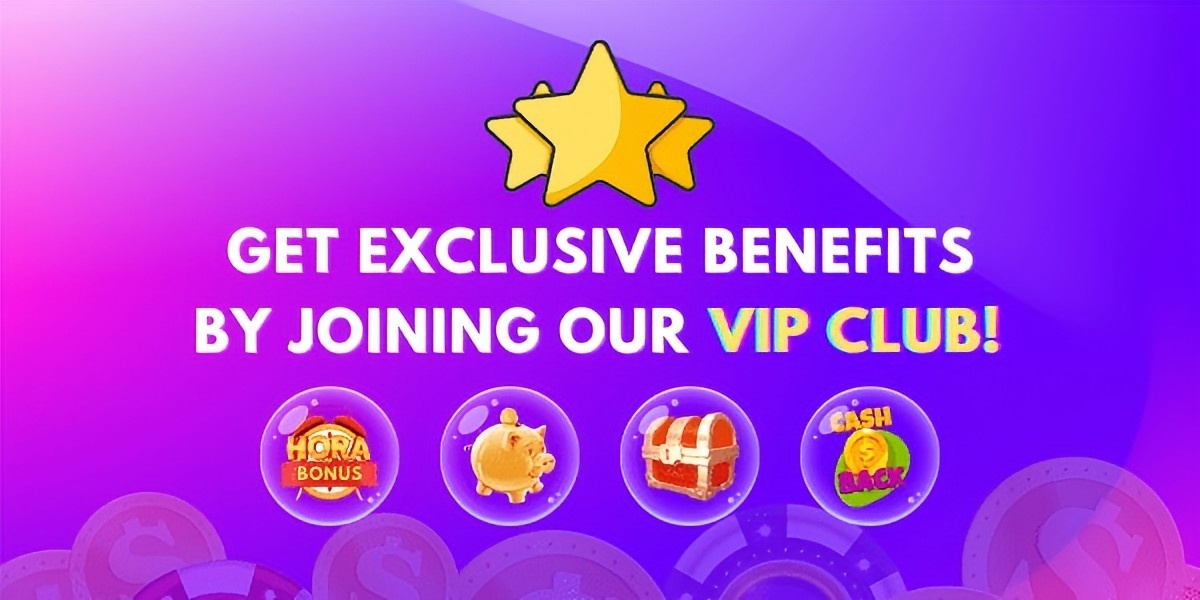 Promotion banner with fishing game characters and treasure chest